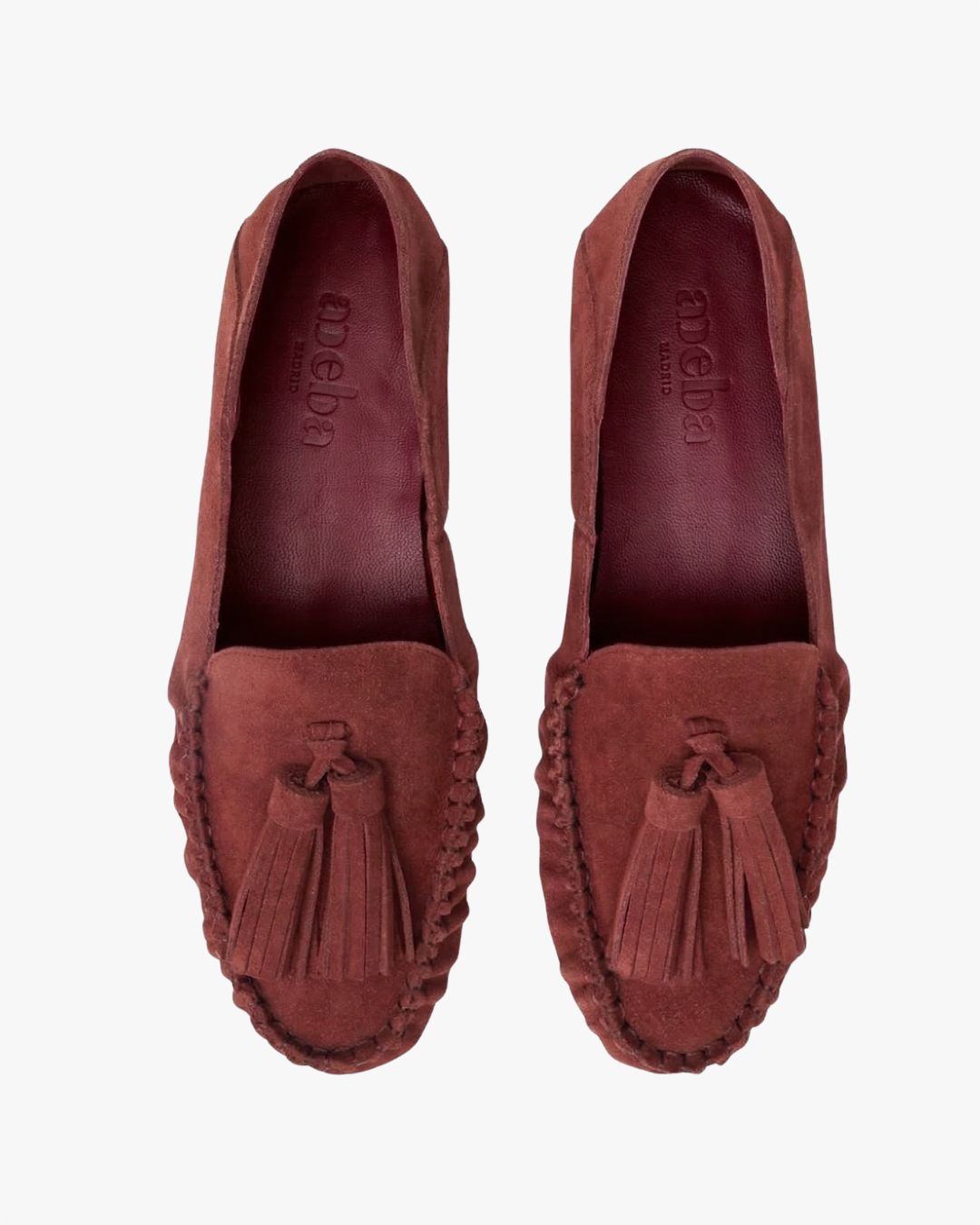 Aita burgundy suede