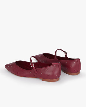 Paris Stud burgundy