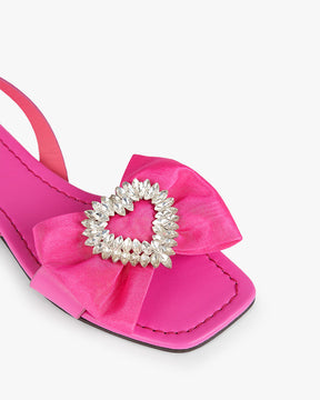 Love pink sandals