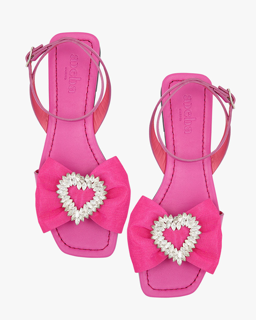 Love pink sandals