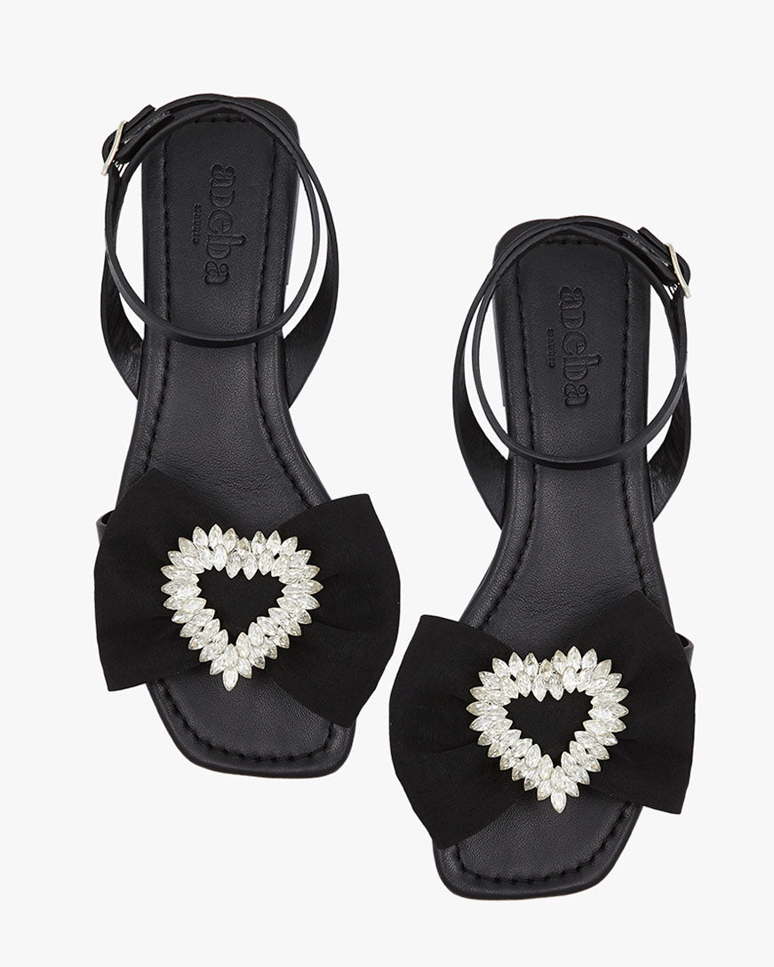 Love black sandals