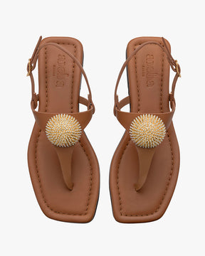 Sandalias Disco brown