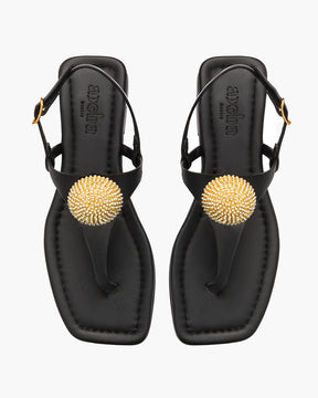 Sandalias Disco black