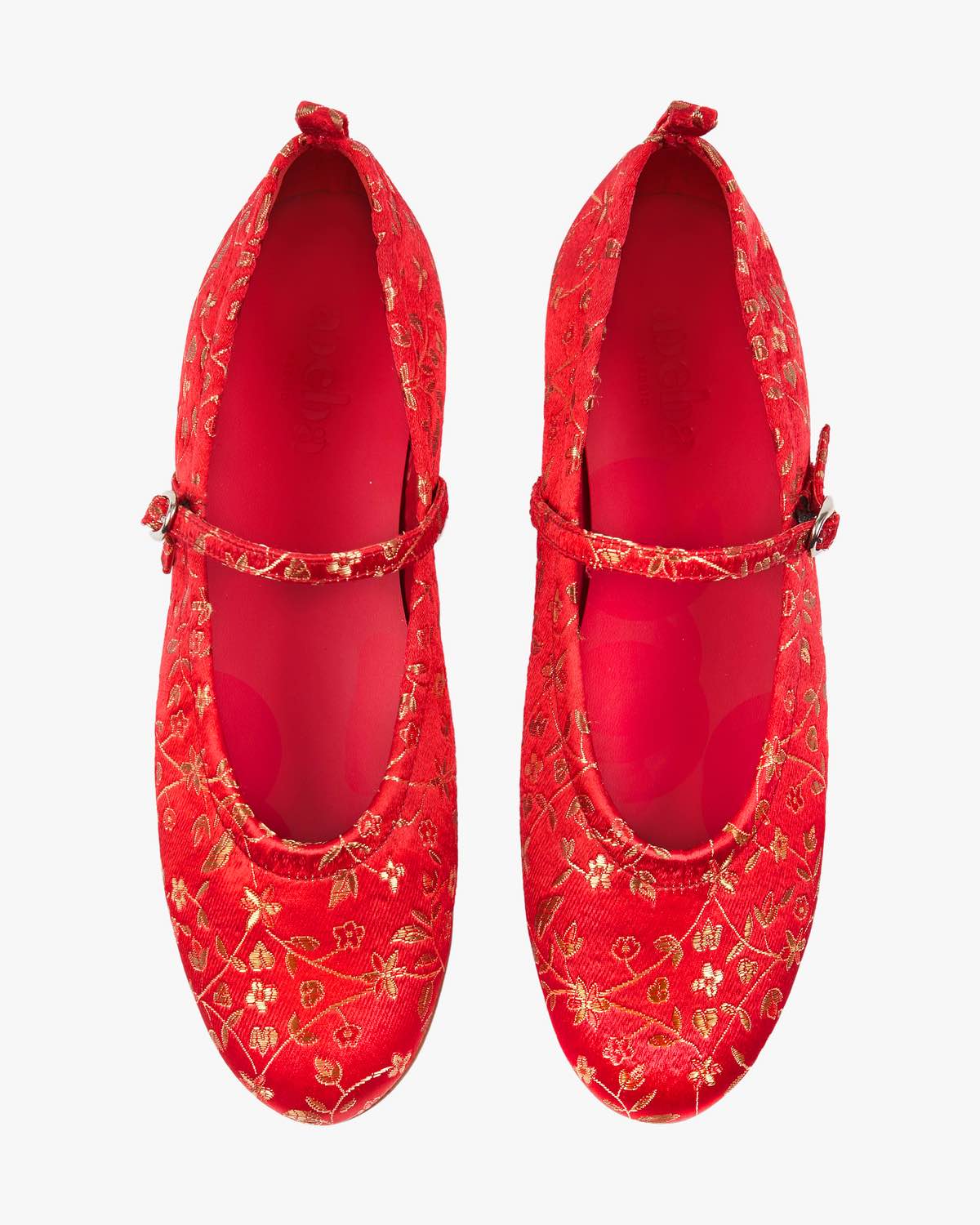 Ichi mary jane flower red