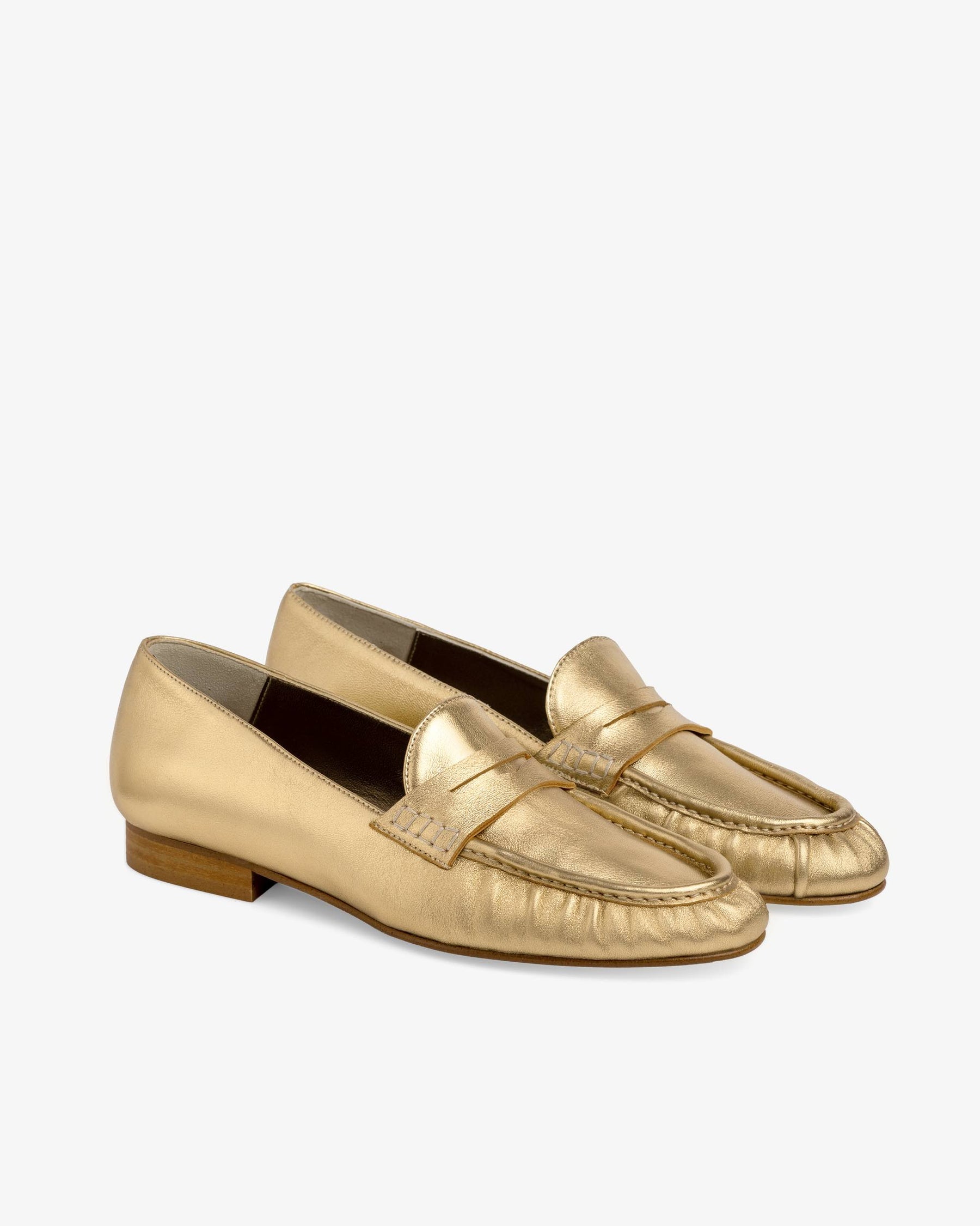 Mocasines Otto dorado, otra vista de producto