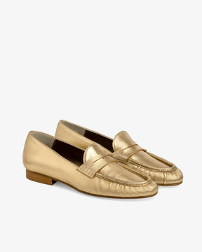 Mocasines Otto dorado, otra vista de producto
