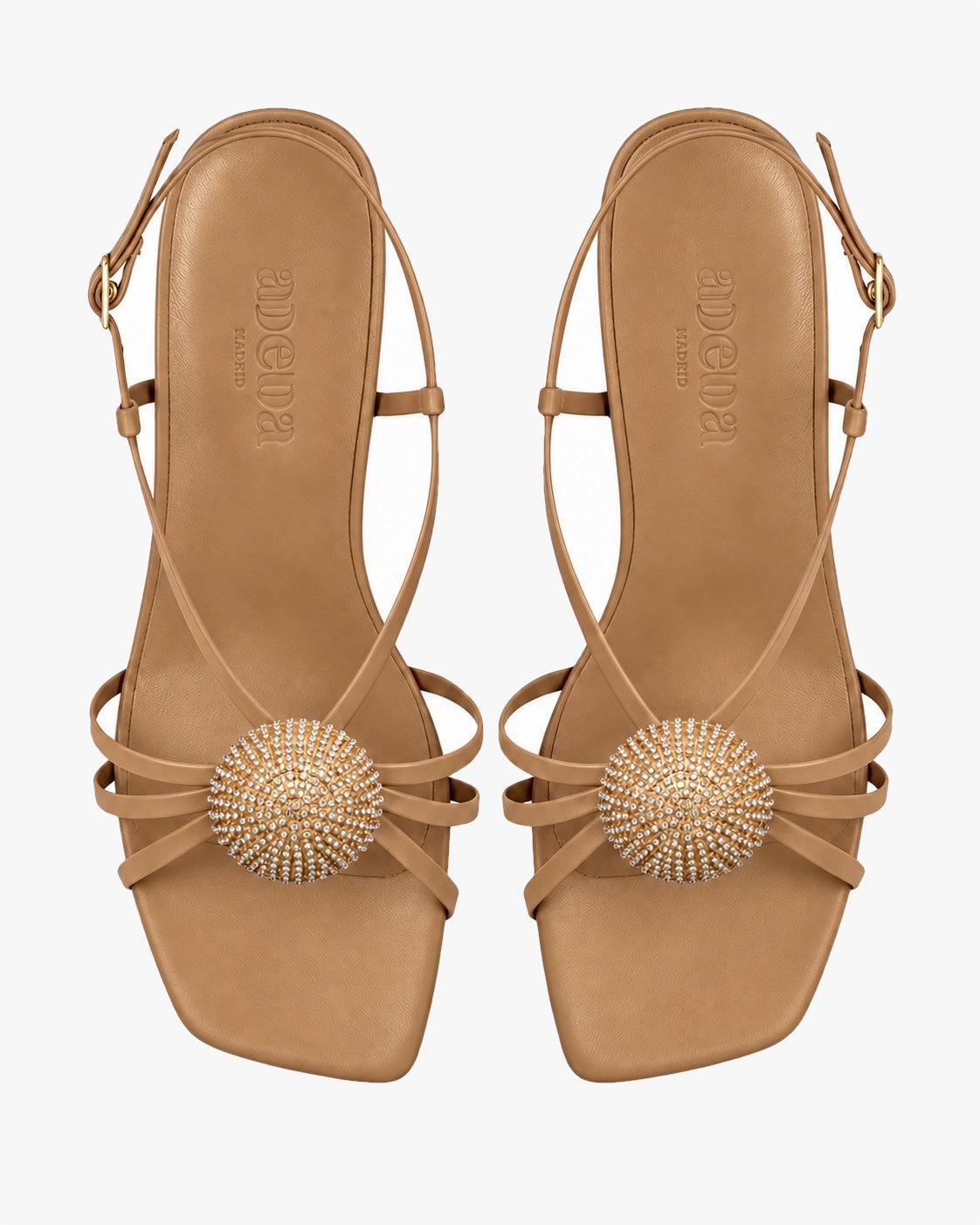 Sandalias disco camel