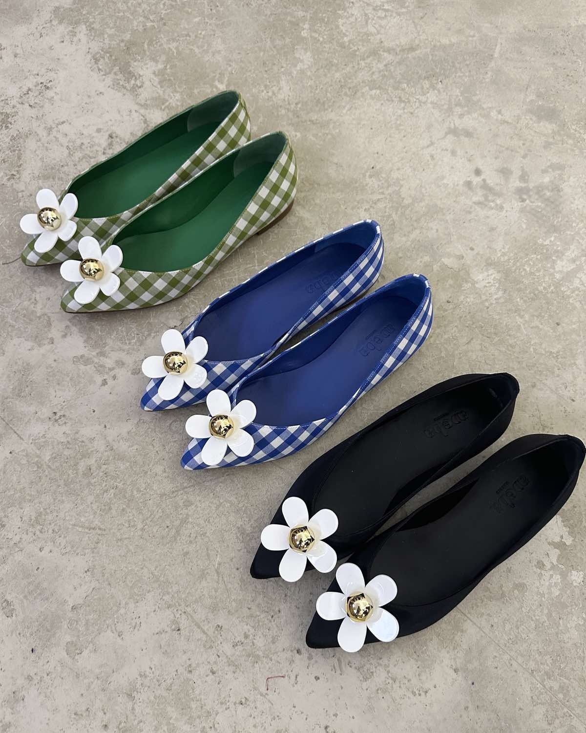 Daisy vichy blue
