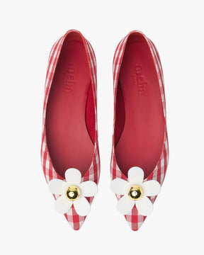 Daisy vichy red