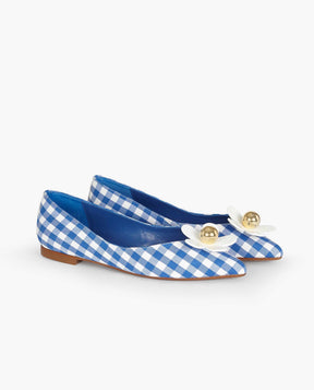 Daisy vichy blue