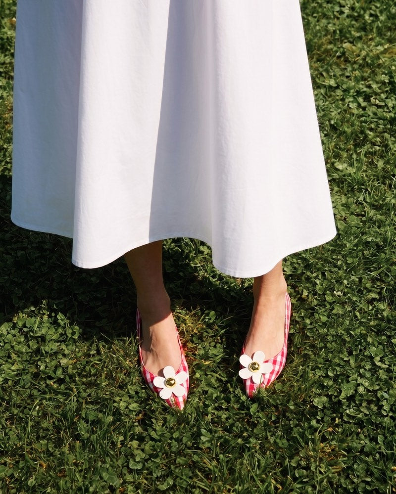 Daisy vichy red