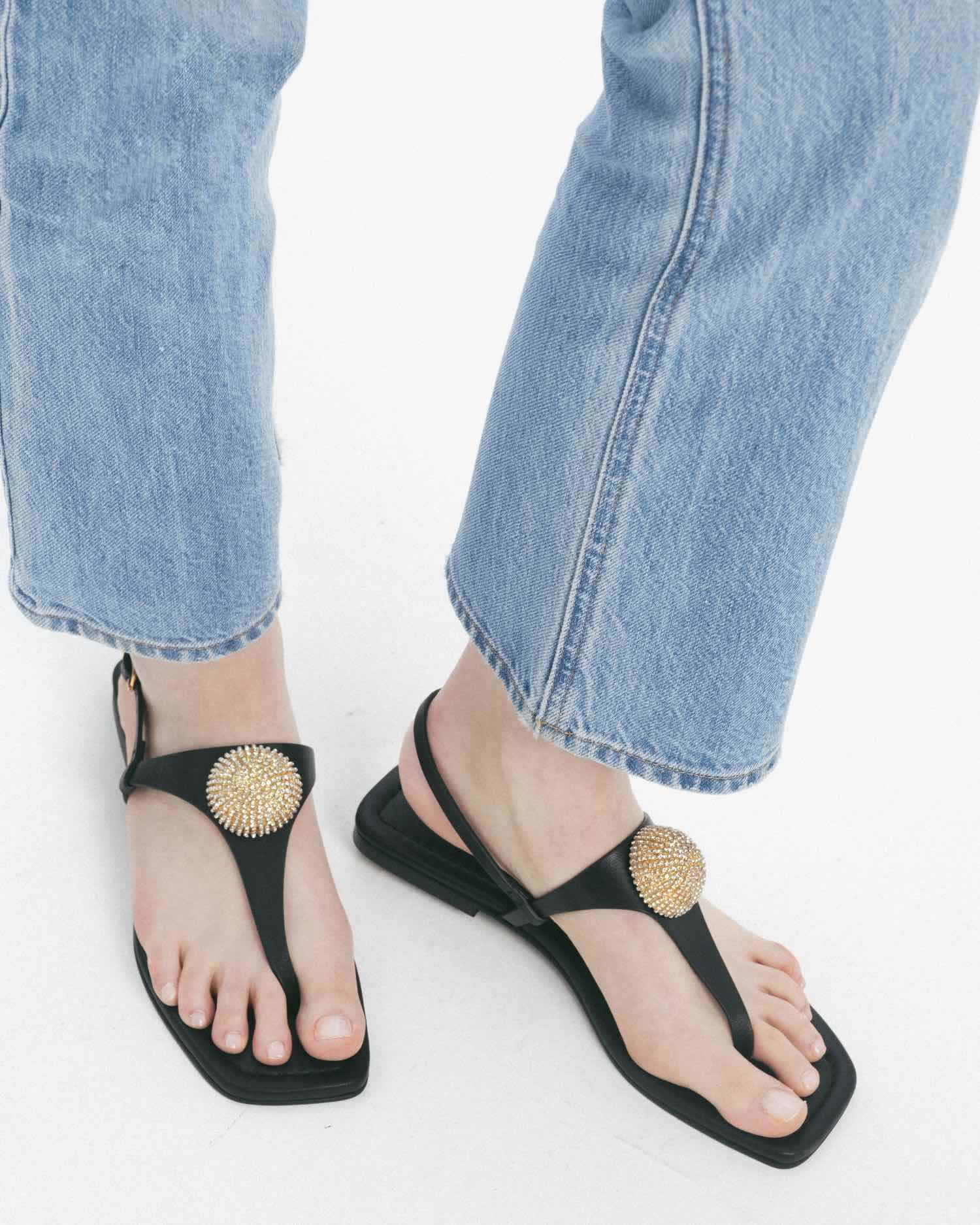 Sandalias Disco black