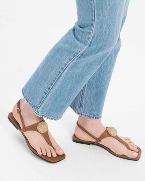 Sandalias Disco brown