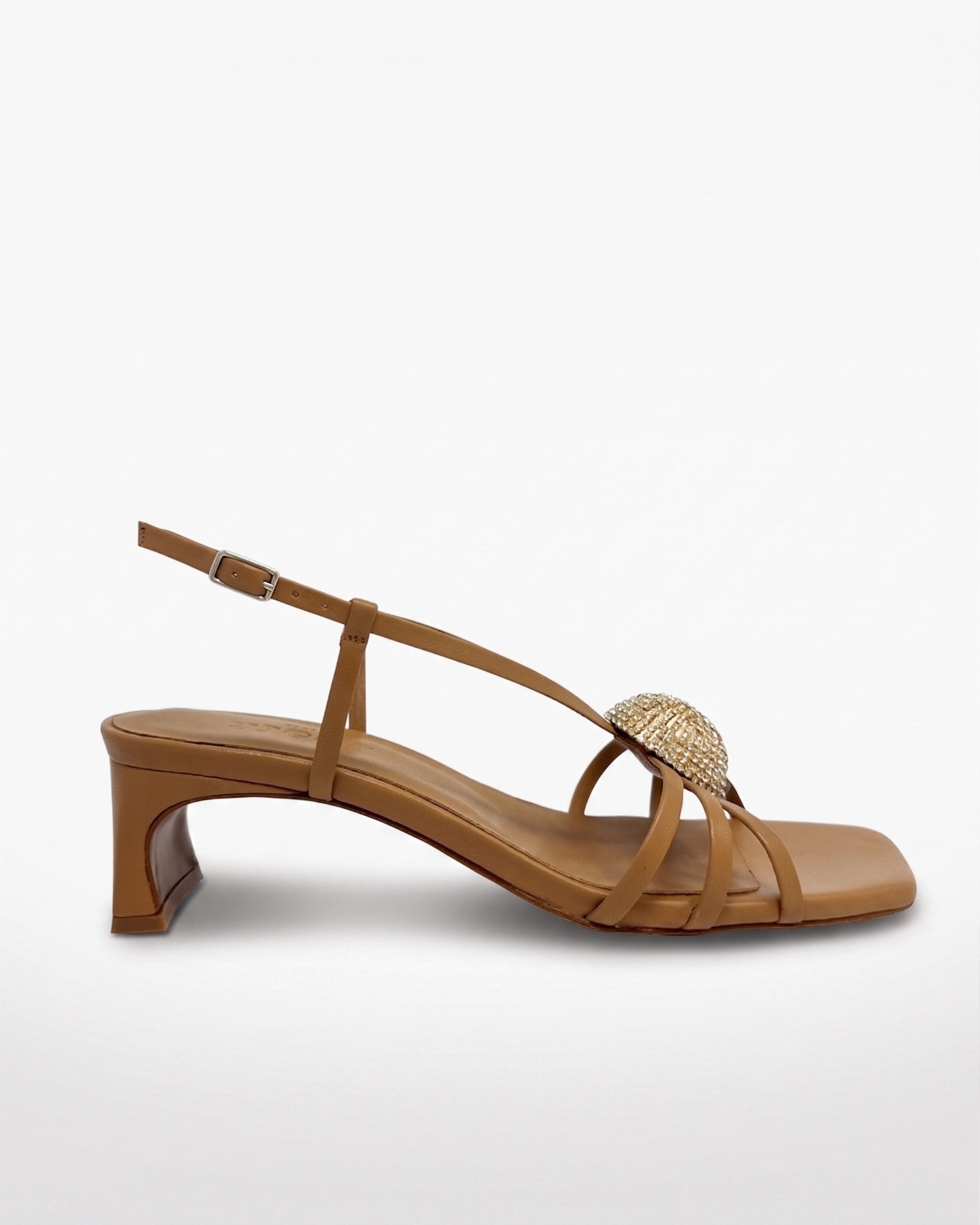 Disco camel sandals