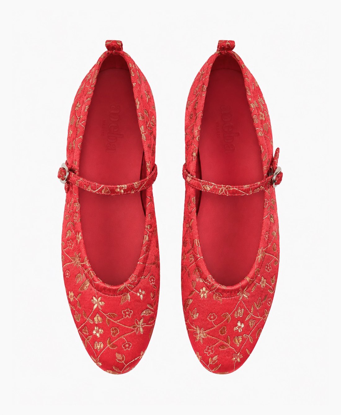 Ichi mary jane flower red