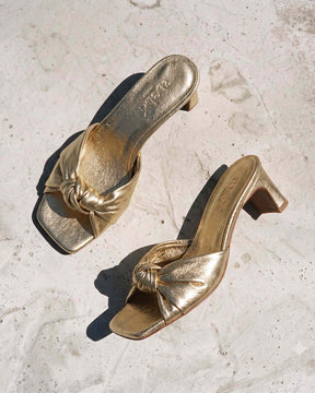 Sandalias knot gold