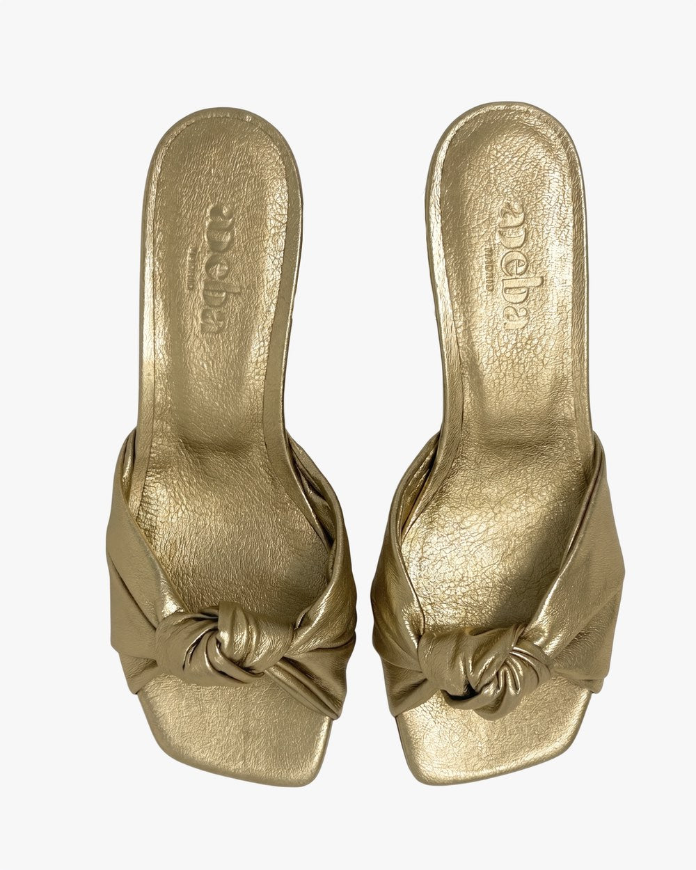 Sandalias knot gold