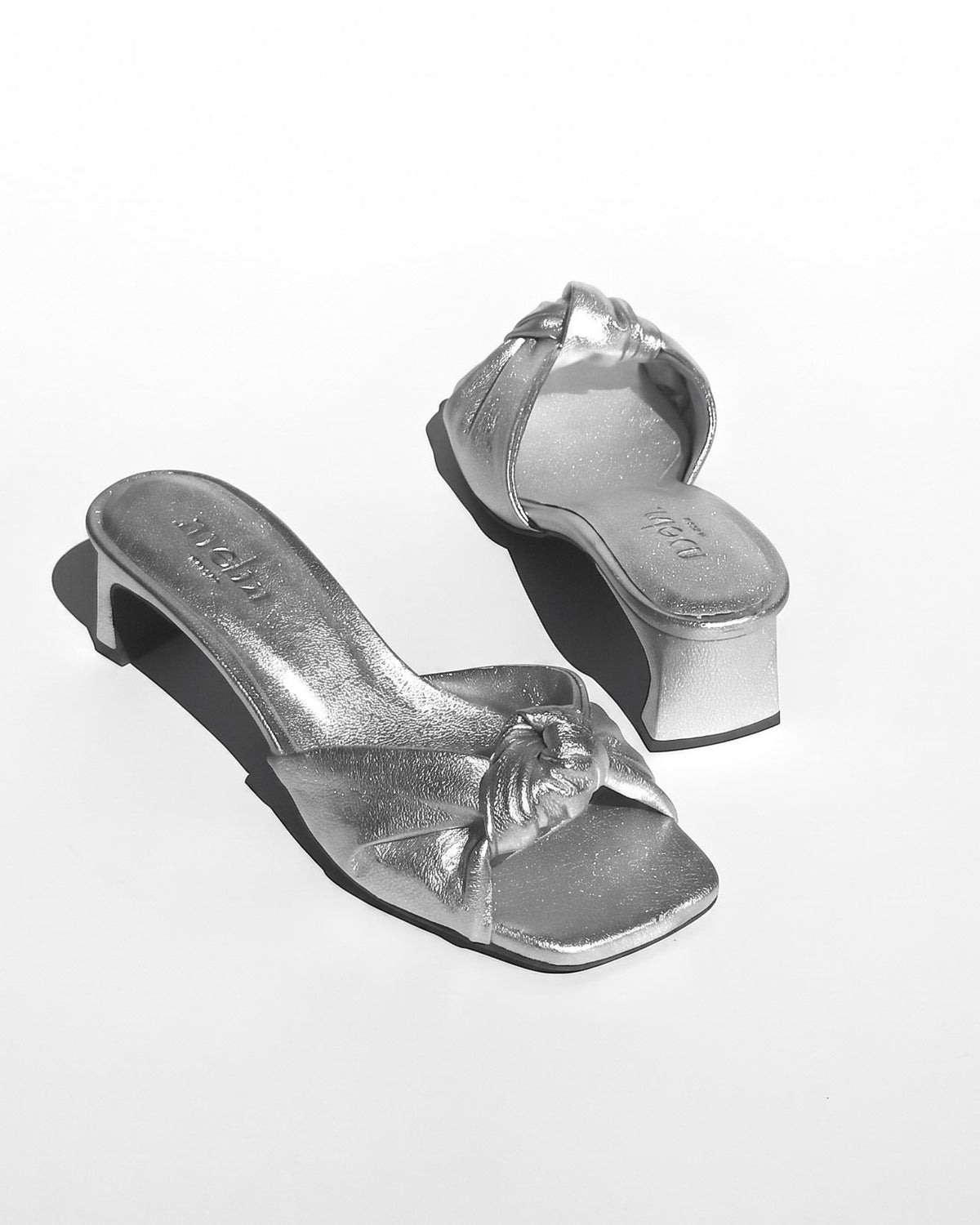 Sandalias knot silver