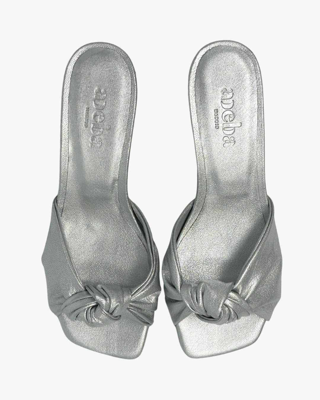 Sandalias knot silver