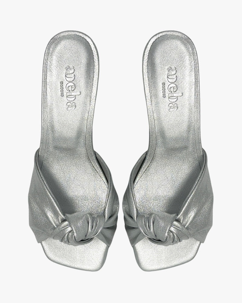 Sandalias knot silver