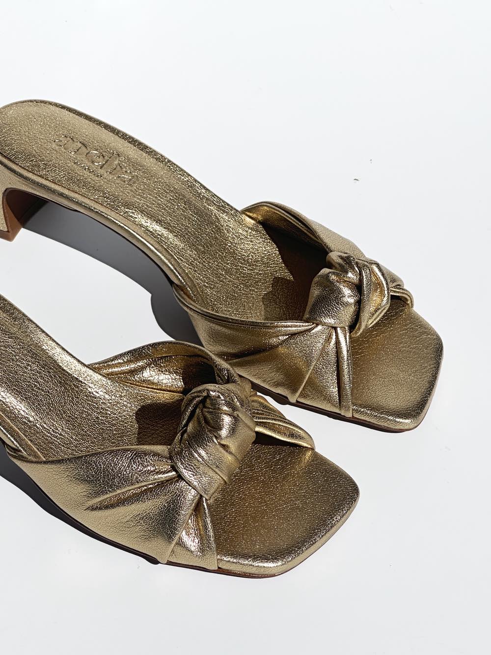 Sandalias knot gold