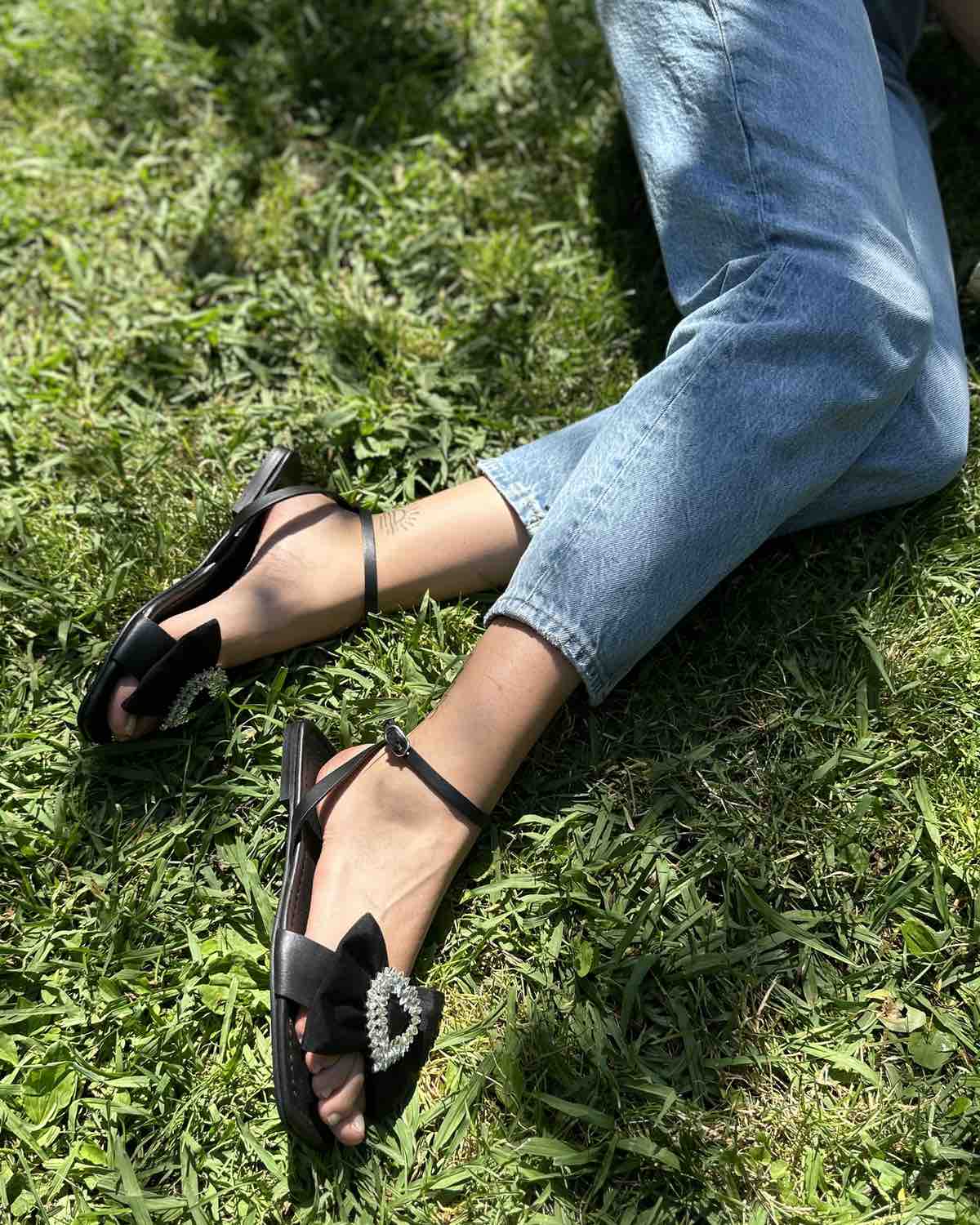 Love black sandals