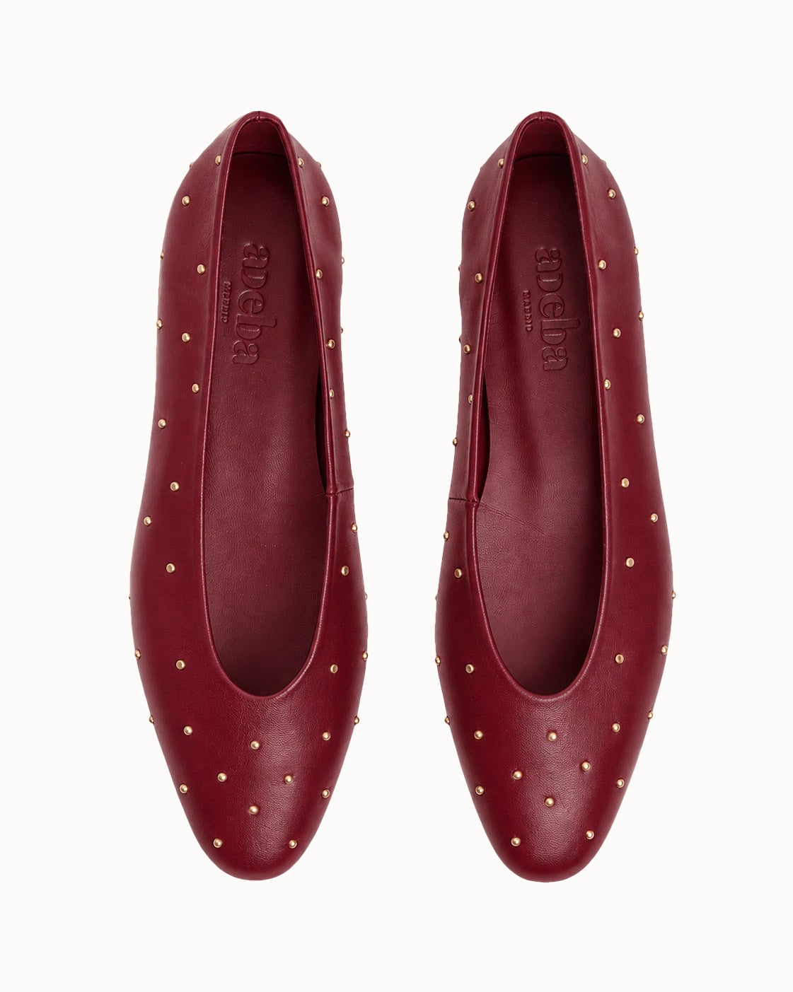 Moon stud burgundy