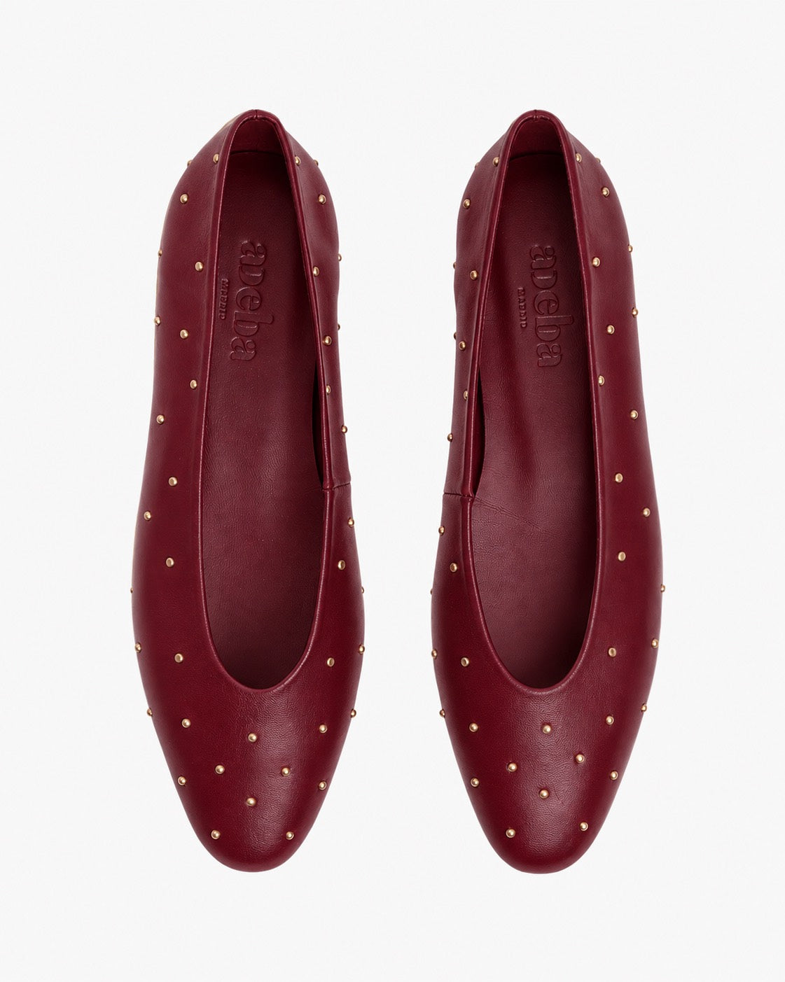 Moon stud burgundy