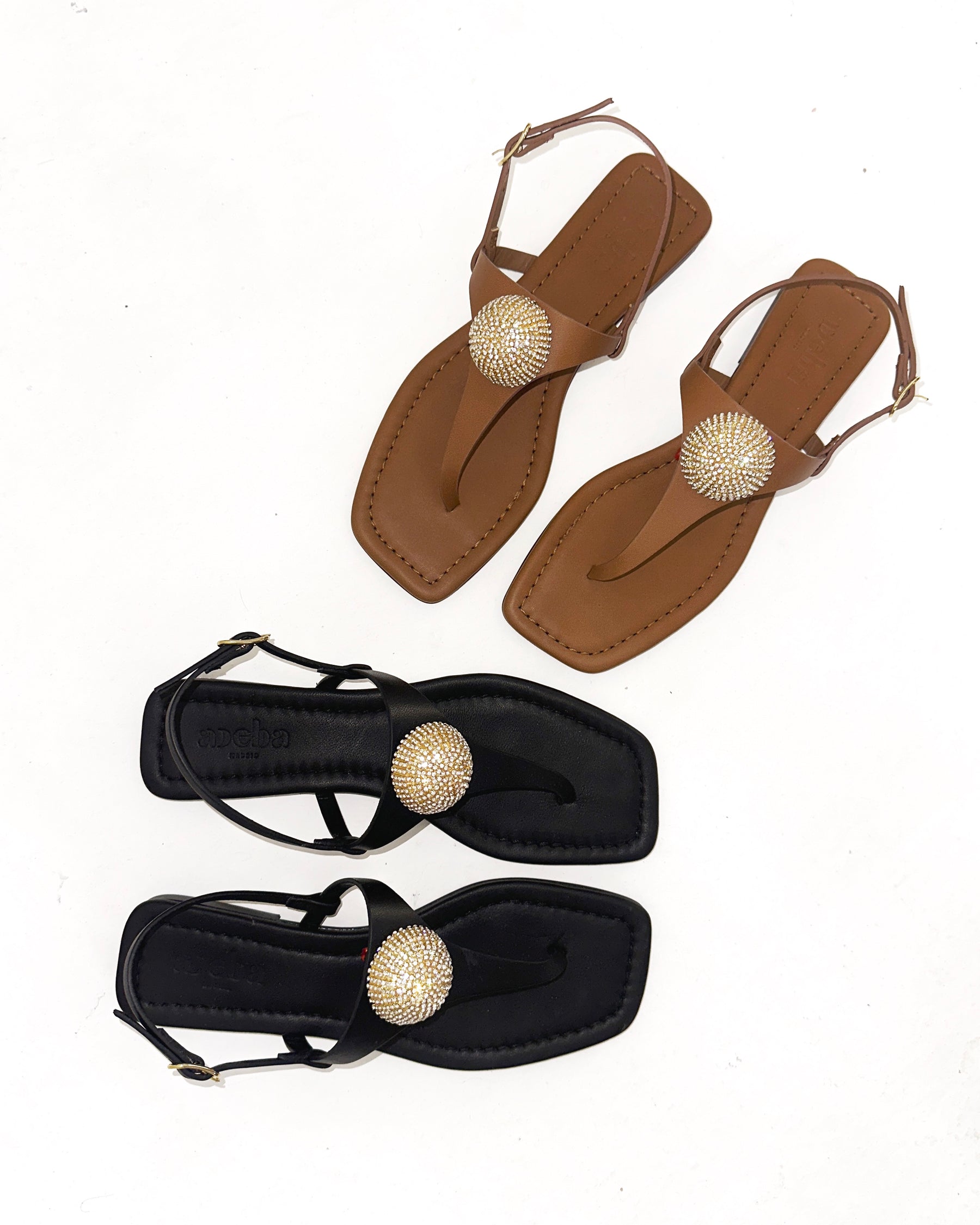Sandalias Disco brown