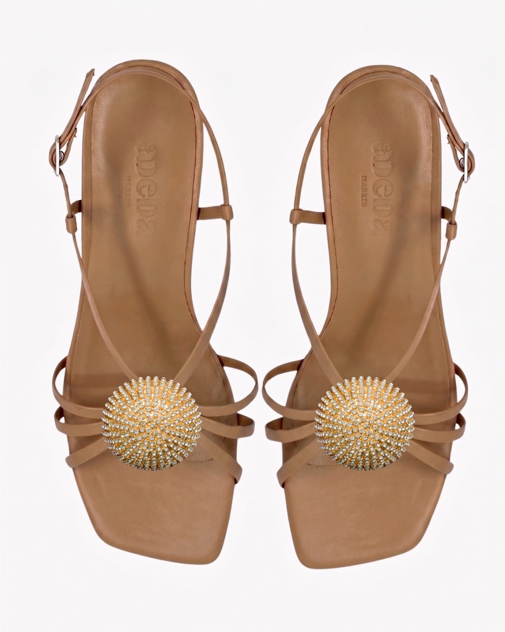 Sandalias disco camel